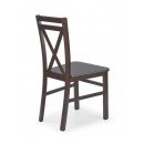 Стул HALMAR DARIUSZ 2 темный орех/темный орех